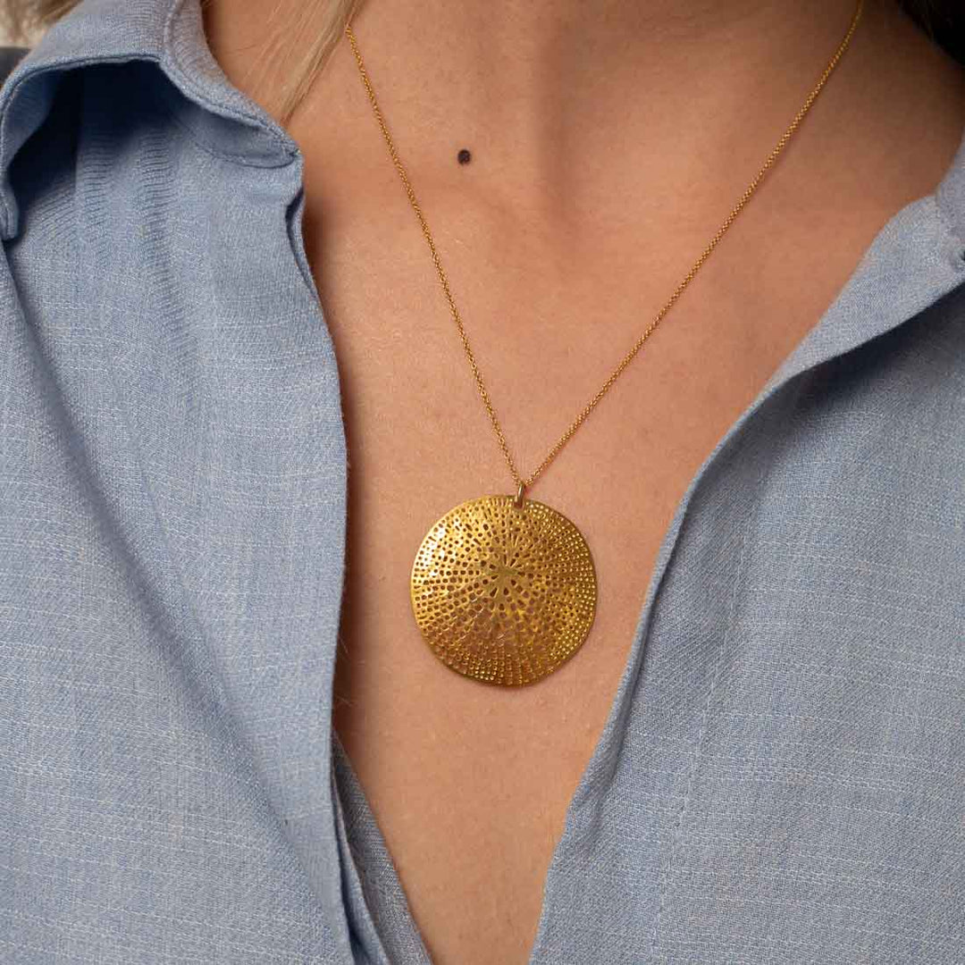 Halskette Lasercut Sanddollar