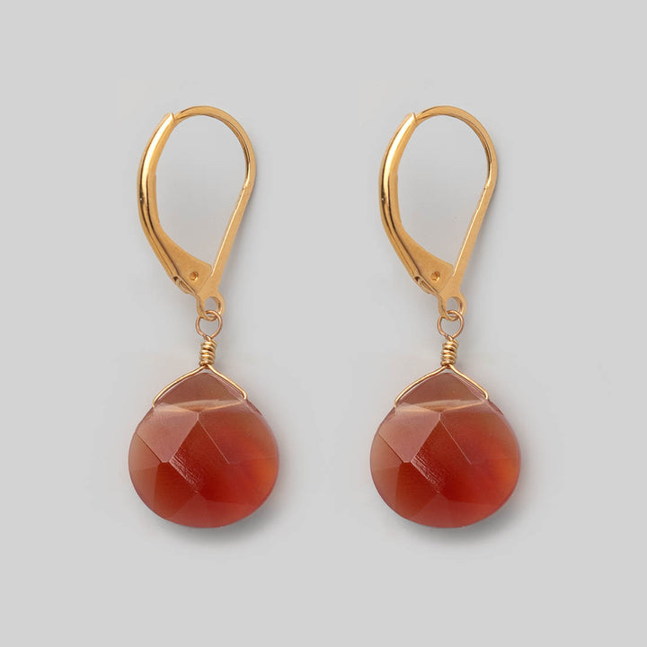 Ohrhänger Drop - Carnelian